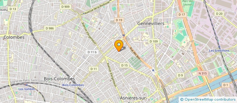 localisation de l'entreprise 822 411 344   ASNIERES-SUR-SEINE