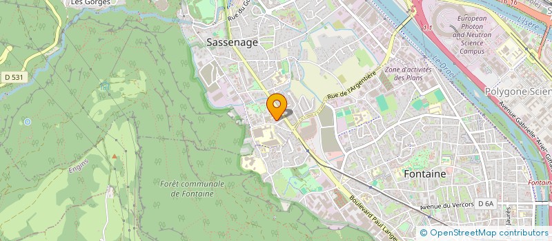 localisation de l'entreprise 822 414 306   SASSENAGE