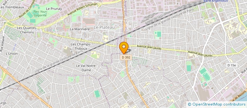 localisation de l'entreprise 822 418 000   ARGENTEUIL