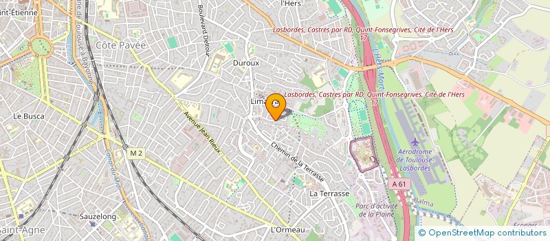localisation de l'entreprise 822 434 635 à TOULOUSE