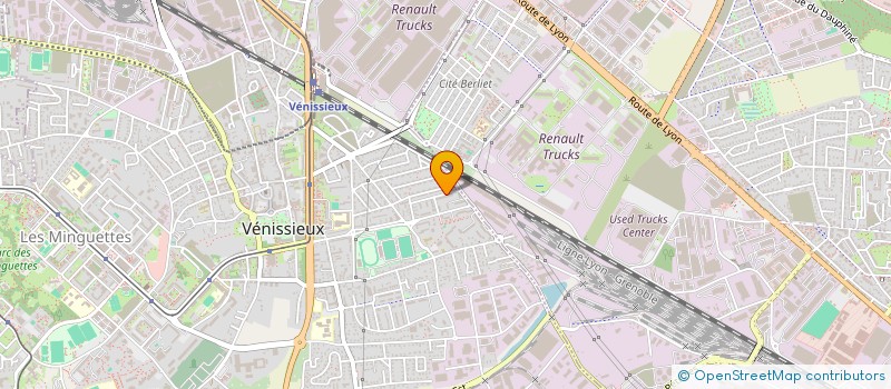 localisation de l'entreprise 822 436 622   VENISSIEUX