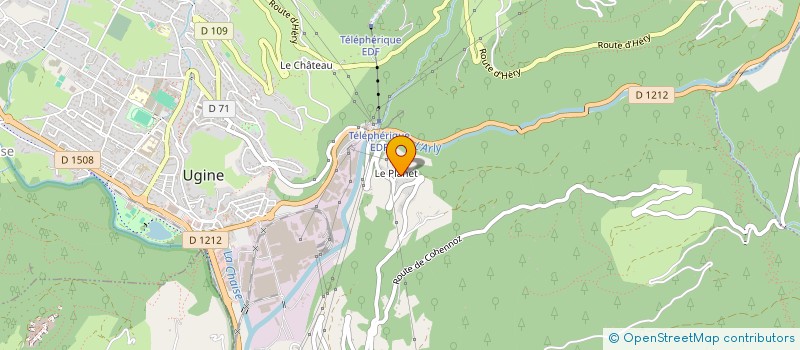 localisation de l'entreprise 822 438 123   UGINE