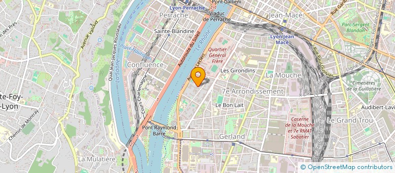 localisation de l'entreprise 822 450 961   LYON