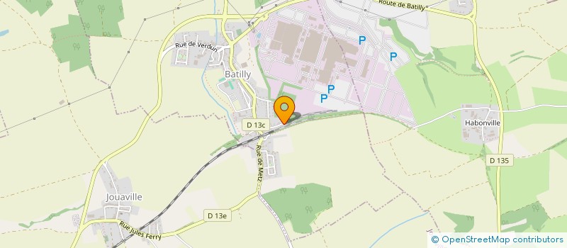 localisation de l'entreprise 822 454 351   MOINEVILLE