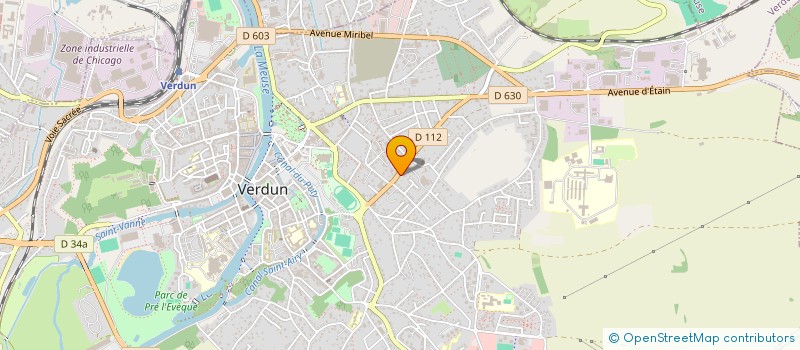localisation de l'entreprise 822 457 958 à VERDUN