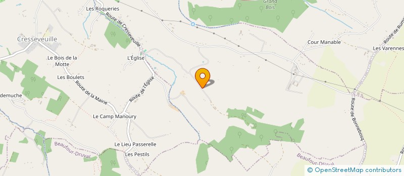 localisation de l'entreprise 822 464 517   DOUVILLE-EN-AUGE