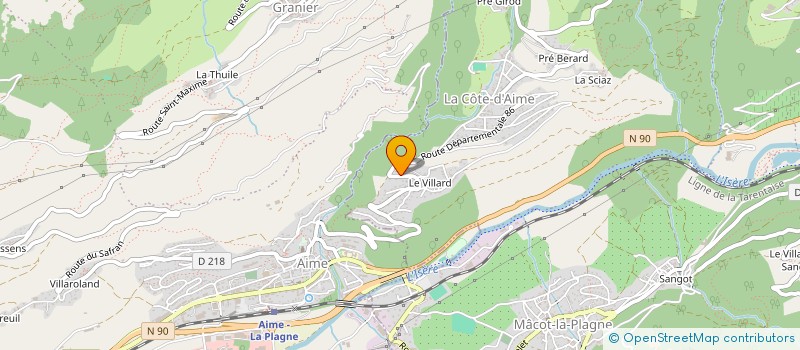 localisation de l'entreprise 822 465 217   LA PLAGNE TARENTAISE