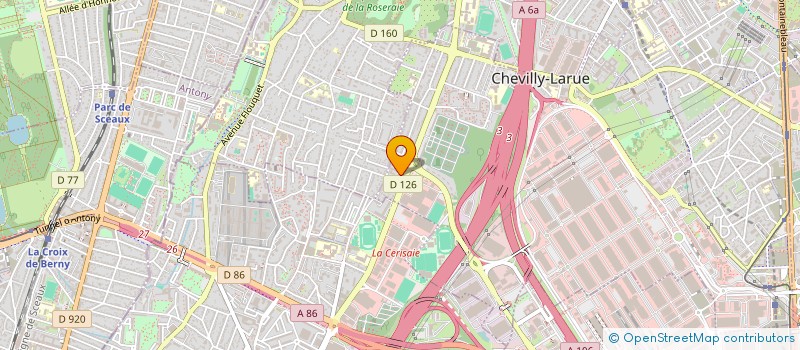 localisation de l'entreprise 822 467 015   CHEVILLY-LARUE