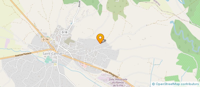 localisation de l'entreprise 822 470 571   SAINT-CANNAT