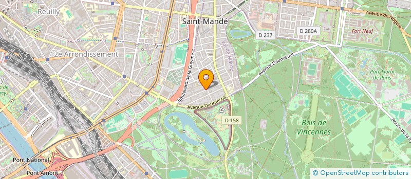 localisation de l'entreprise 822 482 568  à SAINT-MANDE