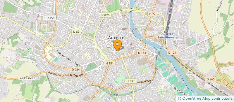 localisation de l'entreprise 822 498 994 à AUXERRE