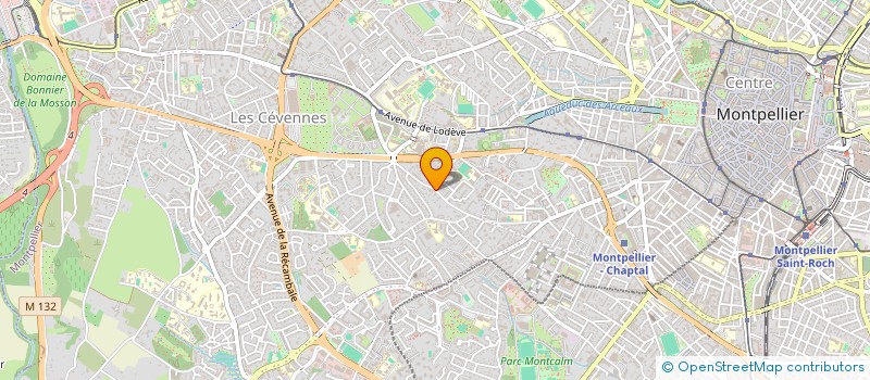 localisation de l'entreprise 822 500 013   FRONTIGNAN