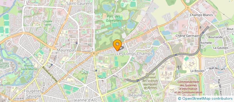 localisation de l'entreprise 822 503 447   RENNES