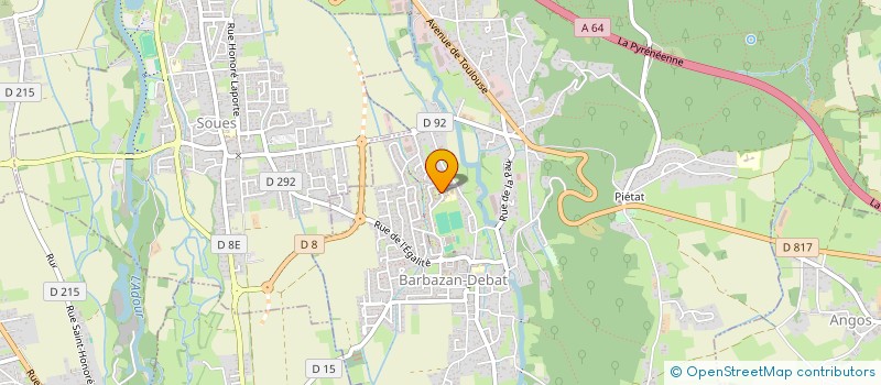 localisation de l'entreprise 822 520 755   BARBAZAN-DEBAT