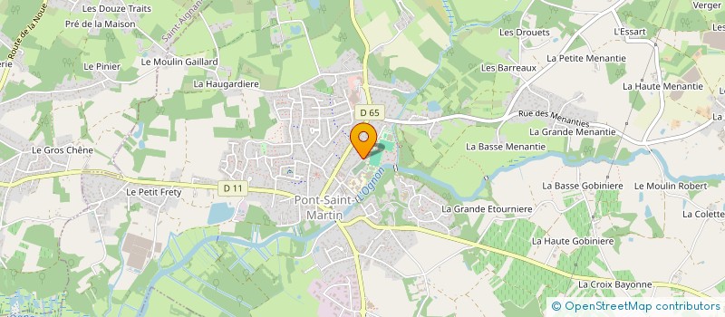 localisation de l'entreprise 822 524 799   BASSE-GOULAINE