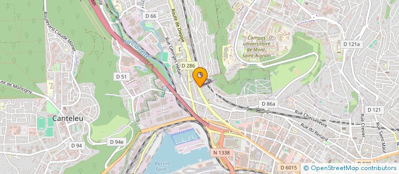 localisation de l'entreprise 822 525 903   ROUEN