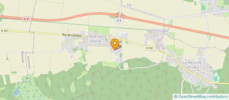 localisation de l'entreprise 822 527 602   LA RUE-SAINT-PIERRE