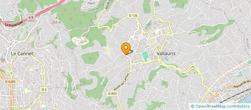 localisation de l'entreprise 822 531 455   CALLIAN