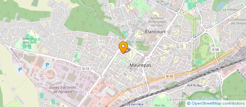 localisation de l'entreprise 822 544 284  à VERSAILLES