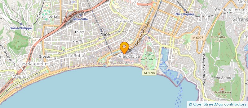 localisation de l'entreprise 822 549 838   NICE