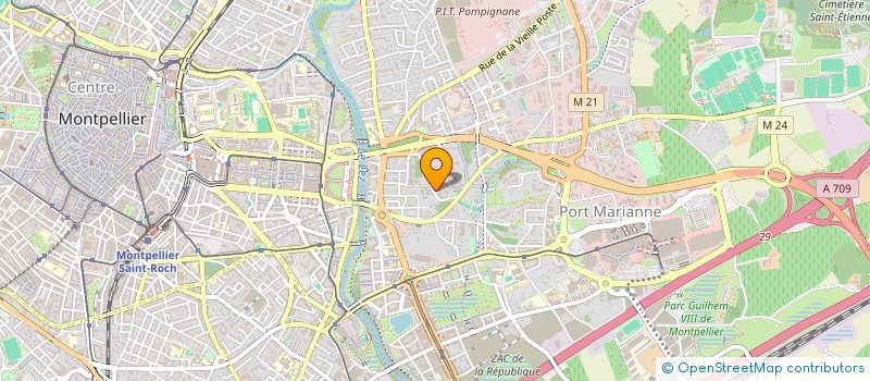 localisation de l'entreprise 822 551 123 à MONTPELLIER