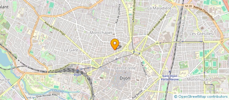localisation de l'entreprise 822 551 479 à DIJON