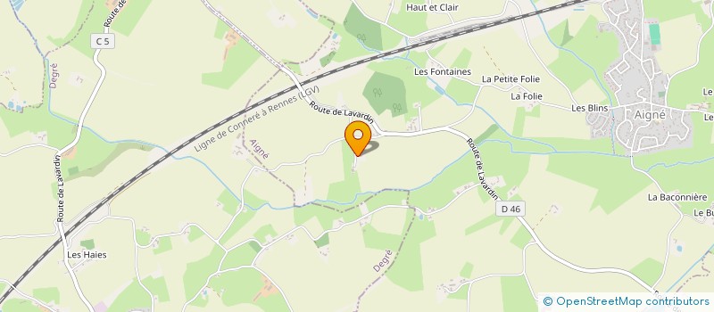 localisation de l'entreprise 822 552 196   COULANS-SUR-GEE