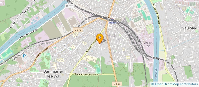 localisation de l'entreprise 822 557 195 à DAMMARIE-LES-LYS