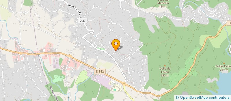 localisation de l'entreprise 822 571 766   MONTAUROUX