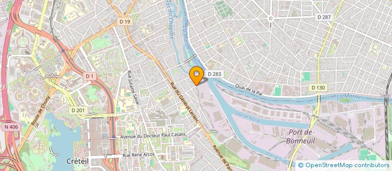 localisation de l'entreprise 822 587 960   PARIS