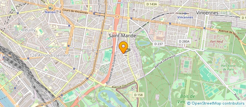 localisation de l'entreprise 822 587 986 à AUBERVILLIERS