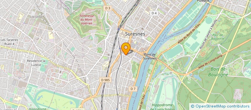 localisation de l'entreprise 822 612 636   SURESNES