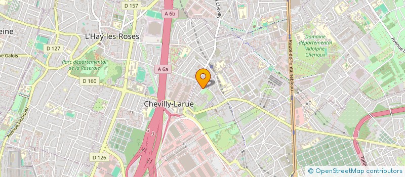 localisation de l'entreprise 822 612 727   CHEVILLY-LARUE