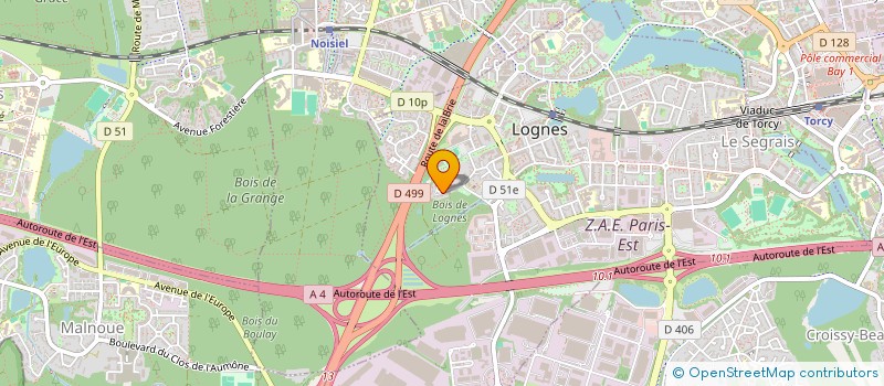 localisation de l'entreprise 822 644 589   CHELLES