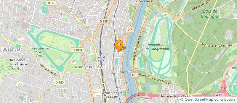 localisation de l'entreprise 822 658 837 à SURESNES