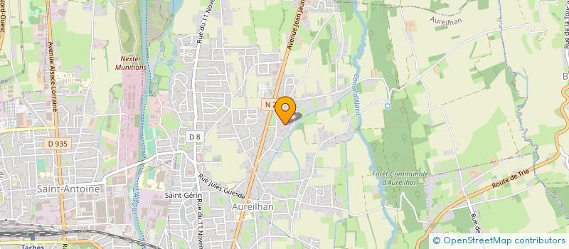 localisation de l'entreprise 822 663 860   AUREILHAN
