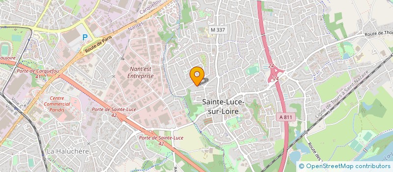 localisation de l'entreprise 822 665 907   LES SABLES-D'OLONNE