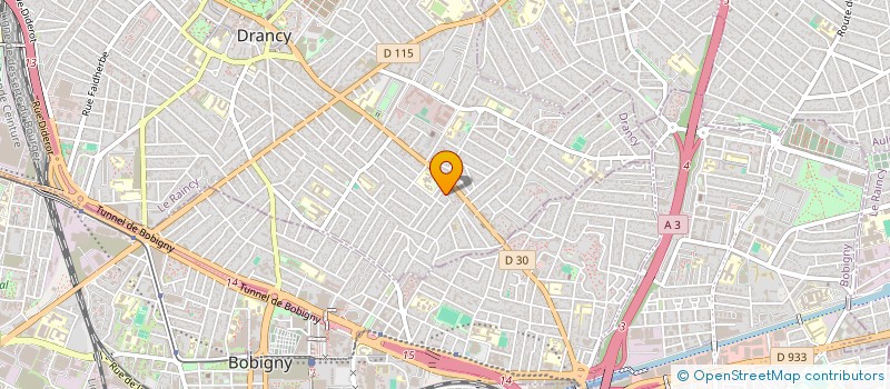 localisation de l'entreprise 822 667 127 à DRANCY
