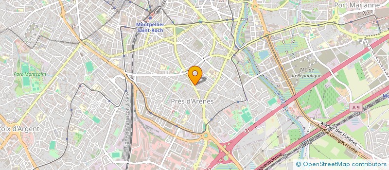 localisation de l'entreprise 822 670 808 à MONTPELLIER