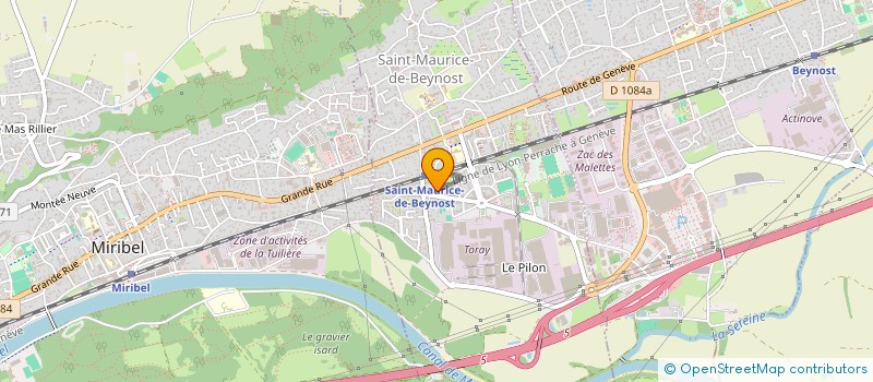 localisation de l'entreprise 822 673 125   SAINT-MAURICE-DE-BEYNOST