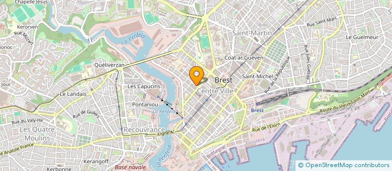 localisation de l'entreprise 822 680 450  à BREST