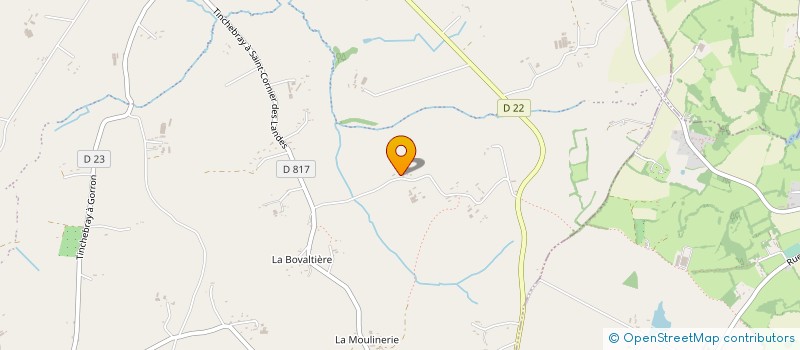 localisation de l'entreprise 822 683 736 à TINCHEBRAY-BOCAGE