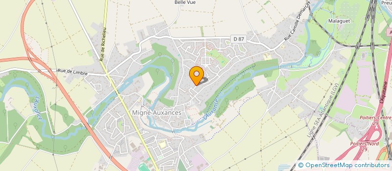 localisation de l'entreprise 822 685 558   MIGNE-AUXANCES