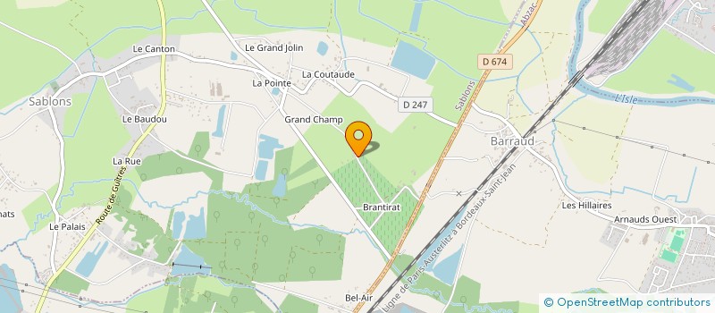 localisation de l'entreprise 822 690 335   LES BILLAUX