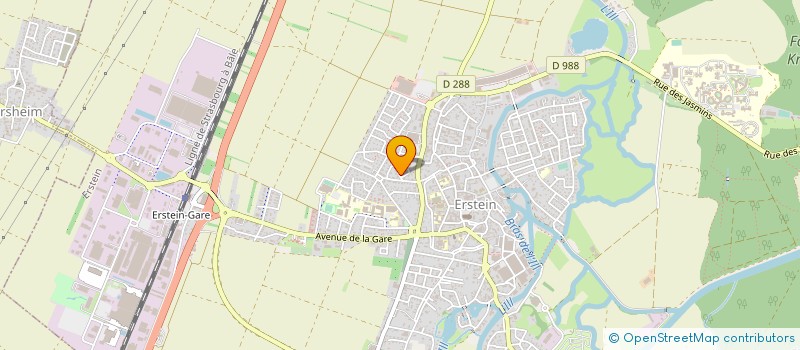 localisation de l'entreprise 822 707 691   ERSTEIN