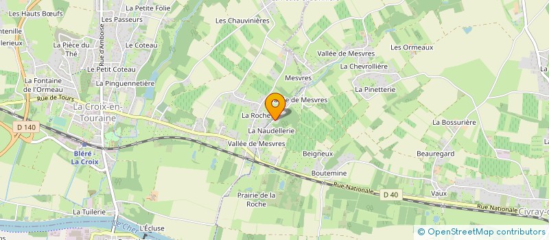 localisation de l'entreprise 822 775 391 à TOURS