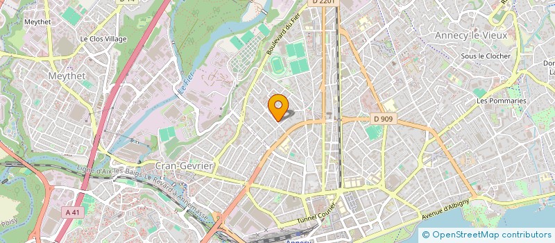 localisation de l'entreprise 822 776 449  à ANNECY