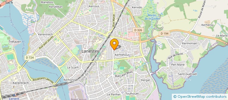 localisation de l'entreprise 822 798 146   LANESTER