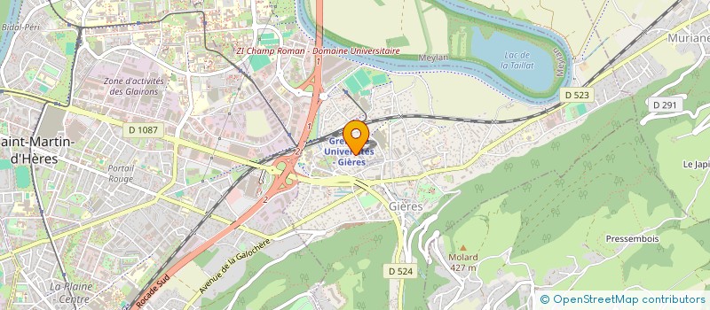 localisation de l'entreprise 822 806 675  à SEYSSINS