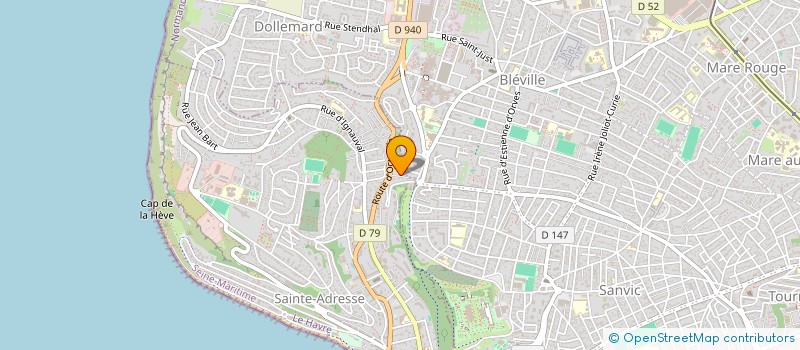 localisation de l'entreprise 822 817 409   SAINTE-ADRESSE